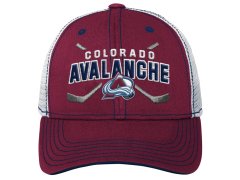 Colorado Avalanche dětská čepice baseballová kšiltovka Lockup Meshback Adjustable