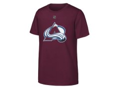 Colorado Avalanche dětské tričko Nathan MacKinnon #29 NHL Flat Name & Number Short Sleeve Cotton