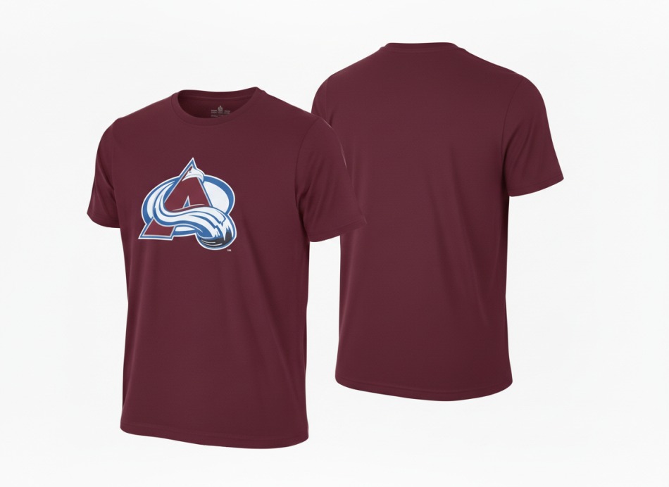Colorado Avalanche dětské tričko Primary Logo purple - Colorado Avalanche dětské oblečení
