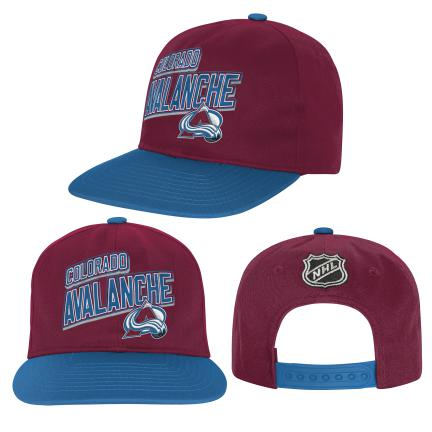 Colorado Avalanche dětská čepice flat kšiltovka Essentials Deadstock Snapback - Colorado Avalanche dětské oblečení
