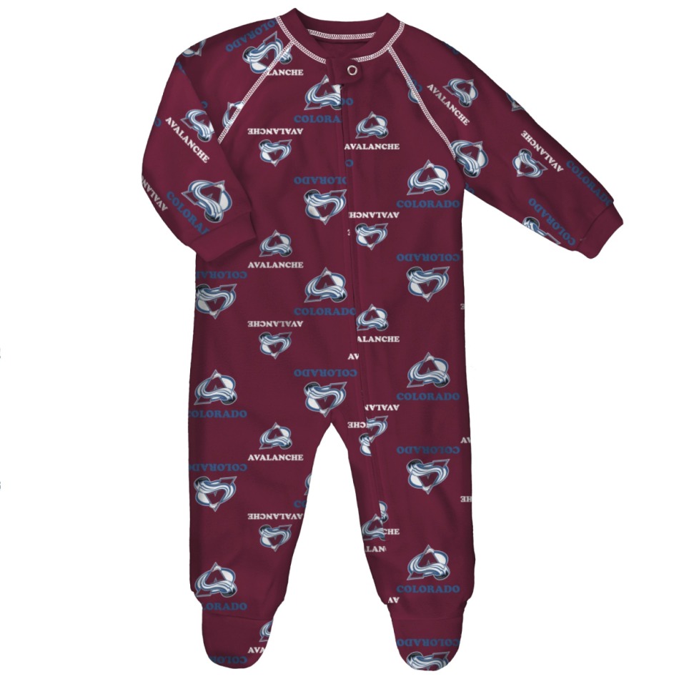 Colorado Avalanche dětský overálek NHL Raglan Zip Coverall