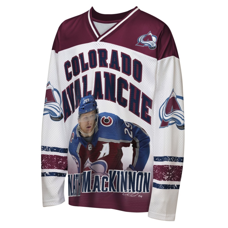 Colorado Avalanche dětské tričko NHL Player Polyester Top - Colorado Avalanche dětské oblečení