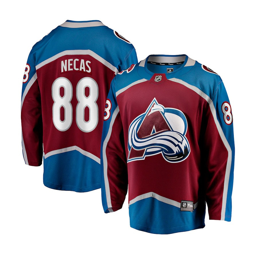 Colorado Avalanche hokejový dres Martin Nečas #88 Breakaway Home - Colorado Avalanche dresy