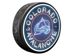 Puk Colorado Avalanche Neon