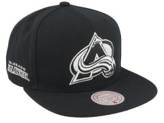 Colorado Avalanche čepice flat kšiltovka Evergreen Black White Snapback