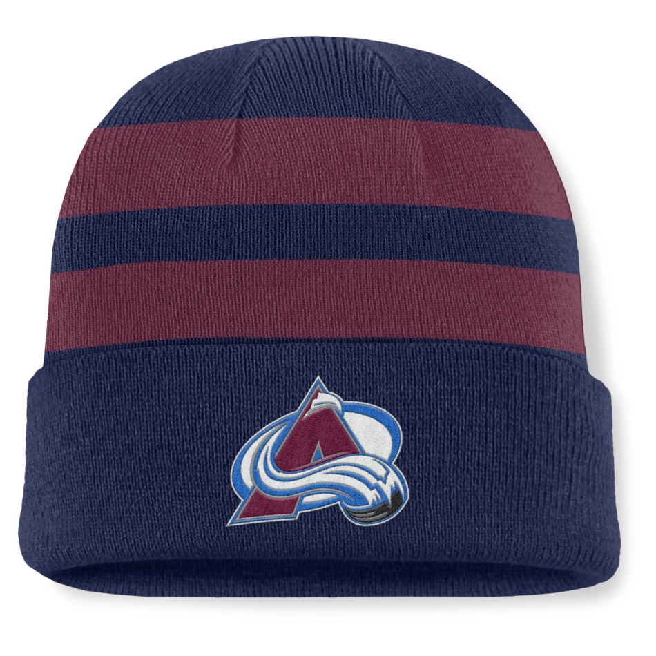 Colorado Avalanche zimní čepice Swipe Cuffed - Colorado Avalanche kšiltovky, čepice, rukavice