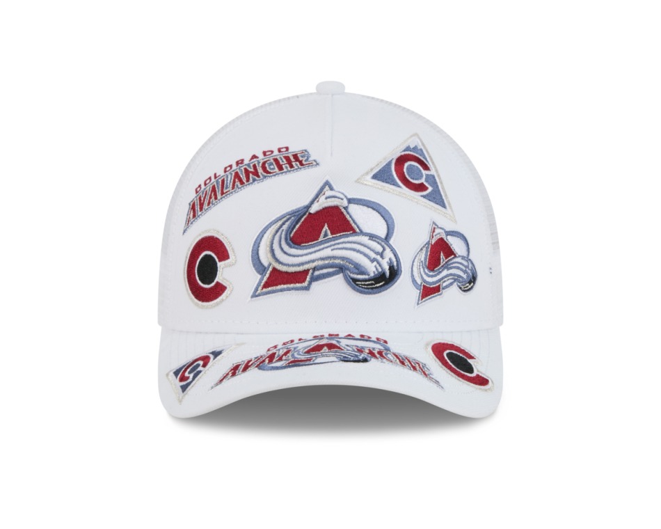 Colorado Avalanche čepice baseballová kšiltovka NHL 9FORTY M-Crown A-Frame Trucker All Over white