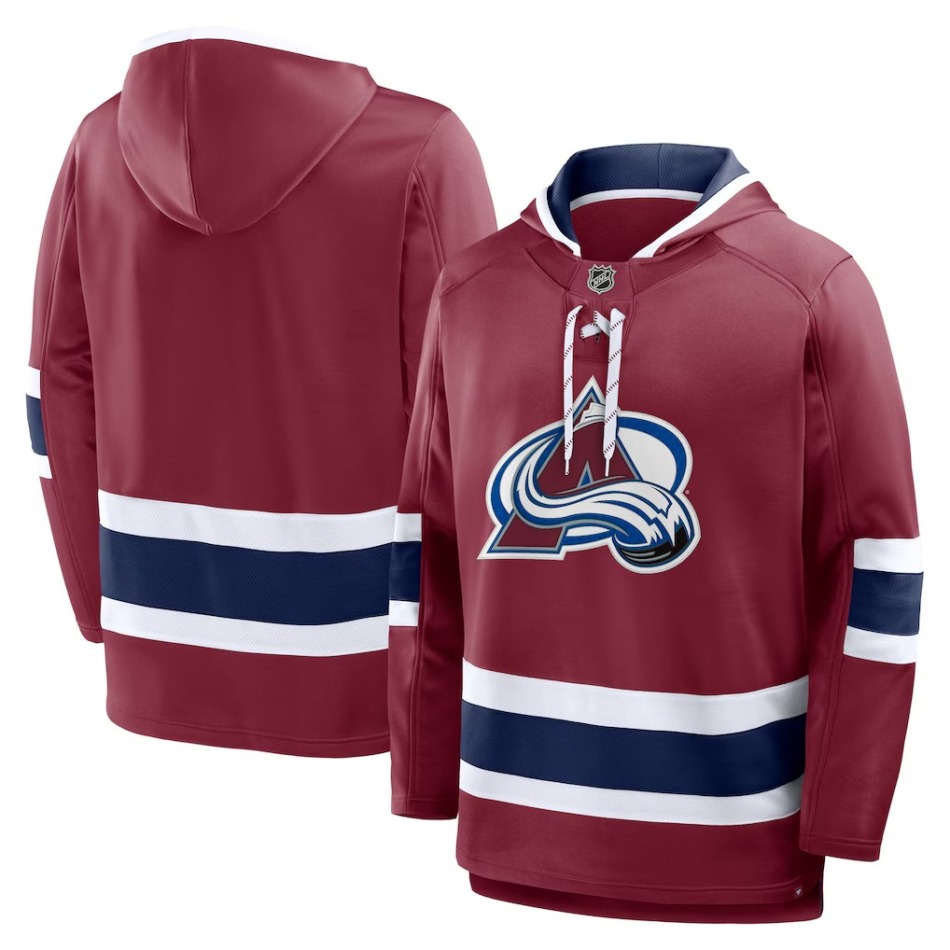 Colorado Avalanche pánská mikina s&nbsp;kapucí Prime Time Fleece - Colorado Avalanche mikiny, bundy, kalhoty