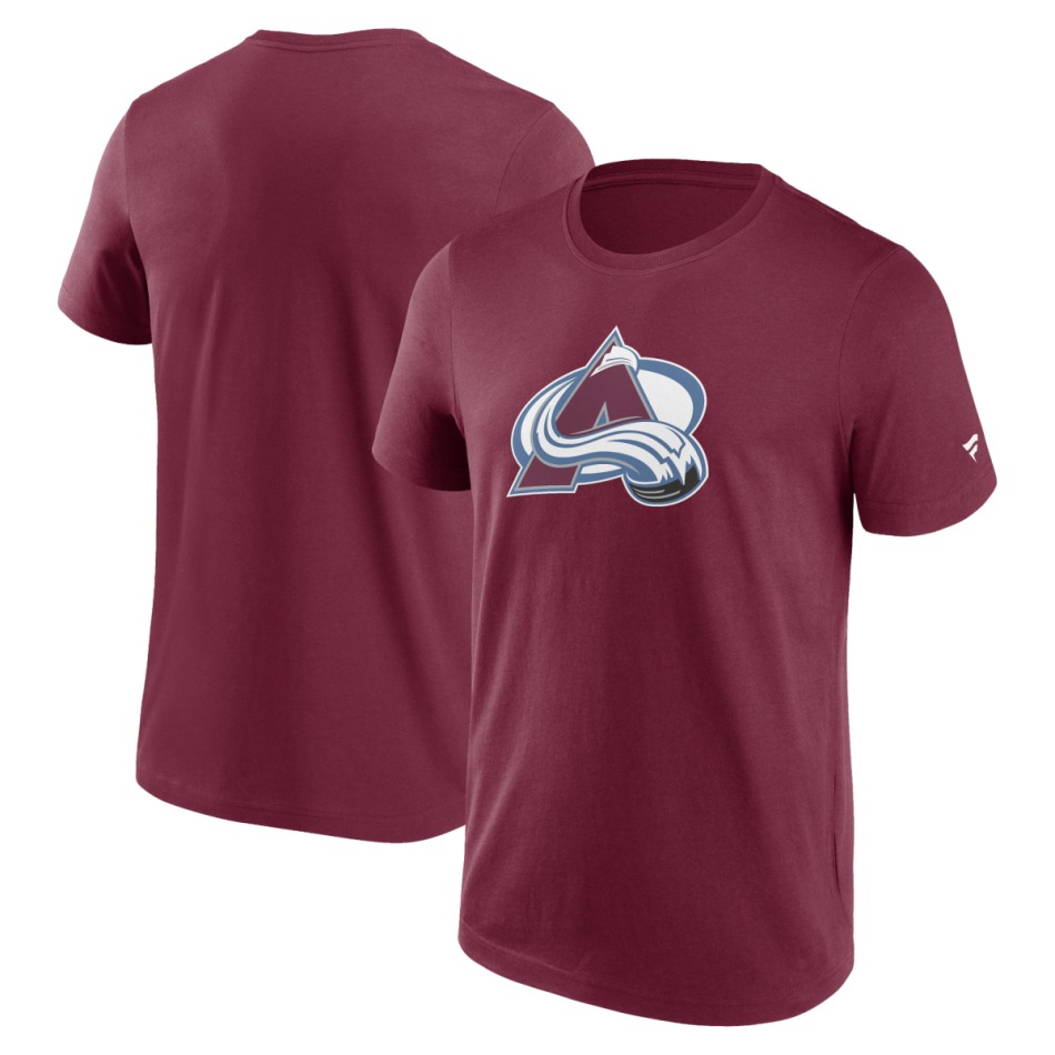 Colorado Avalanche pánské tričko Primary Logo Graphic Rhododendron