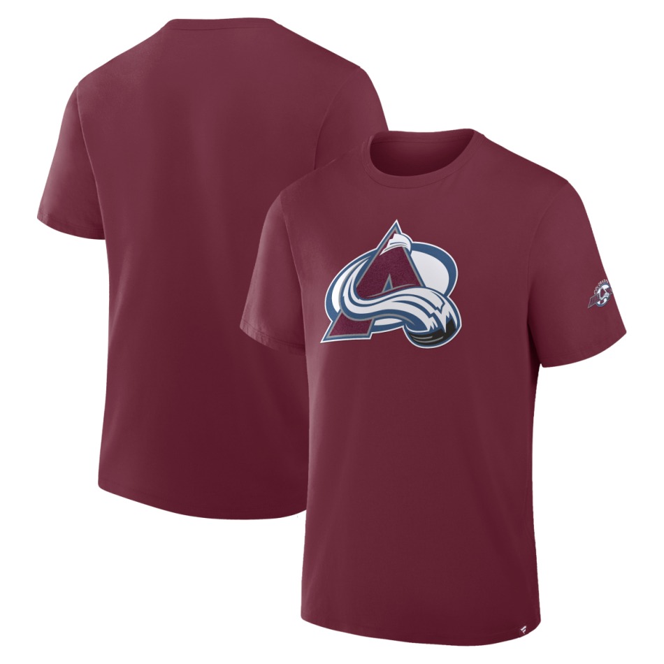Colorado Avalanche pánské tričko Hat Trick purple - Colorado Avalanche trička, polo trička, košile