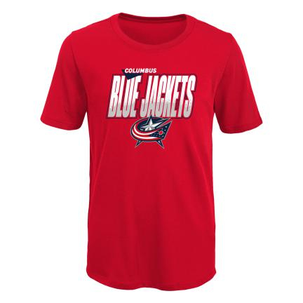 Columbus Blue Jackets dětské tričko Frosty Center Ultra red - Columbus Blue Jackets dětské oblečení