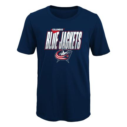 Columbus Blue Jackets dětské tričko Frosty Center Ultra navy - Columbus Blue Jackets dětské oblečení