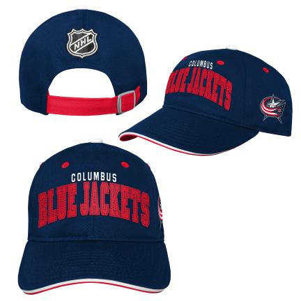 Columbus Blue Jackets dětská čepice baseballová kšiltovka Collegiate Arch Slouch - Columbus Blue Jackets dětské oblečení