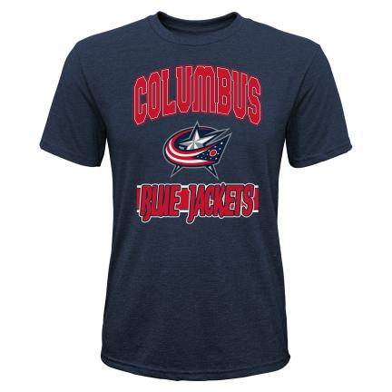 Columbus Blue Jackets dětské tričko All Time Great Triblend - Columbus Blue Jackets dětské oblečení