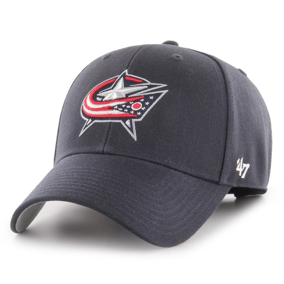 Columbus Blue Jackets čepice baseballová kšiltovka 47 MVP navy - Columbus Blue Jackets kšiltovky, čepice, rukavice