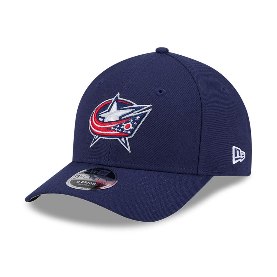 Columbus Blue Jackets čepice baseballová kšiltovka New Era 940MC blue - Columbus Blue Jackets kšiltovky, čepice, rukavice