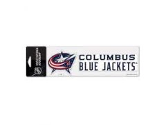 Columbus Blue Jackets samolepka logo text decal