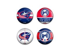 Columbus Blue Jackets placka Button 4 Pack