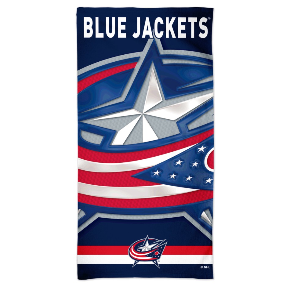 Columbus Blue Jackets osuška Spectra Beach Towel - Columbus Blue Jackets povlečení, ručníky, deky