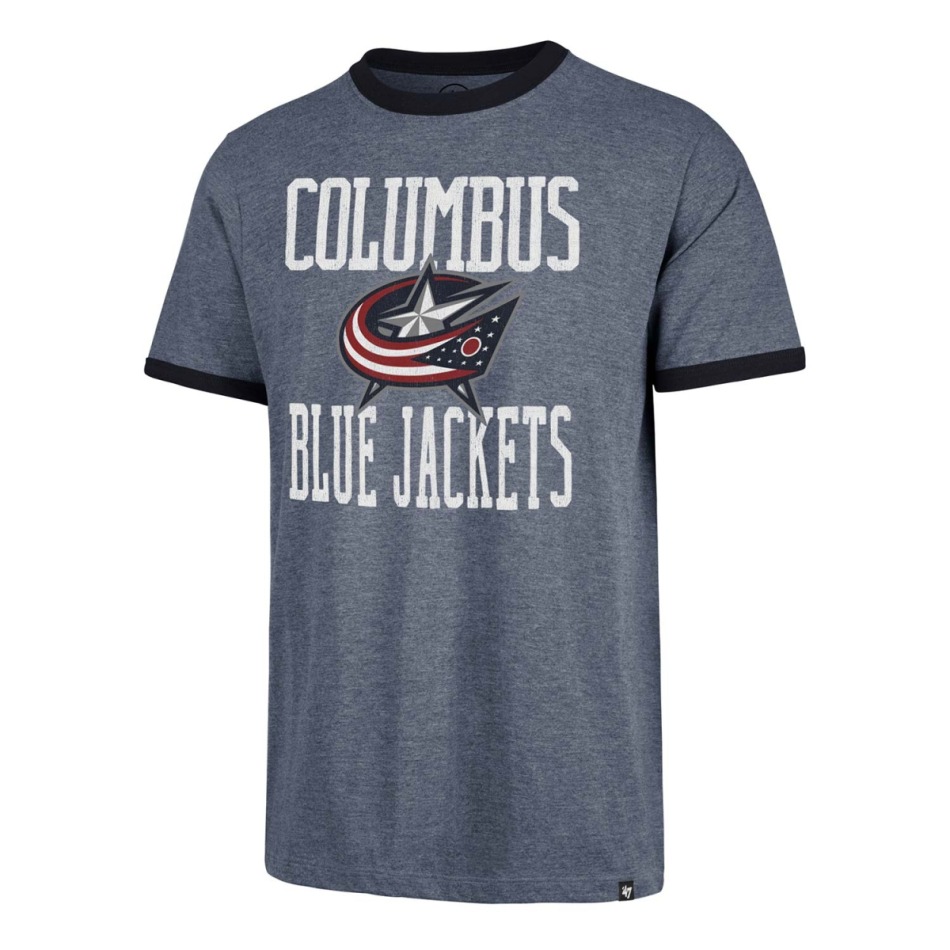 Columbus Blue Jackets pánské tričko Belridge 47 Capital Ringer Tee - Columbus Blue Jackets trička, polo trička, košile