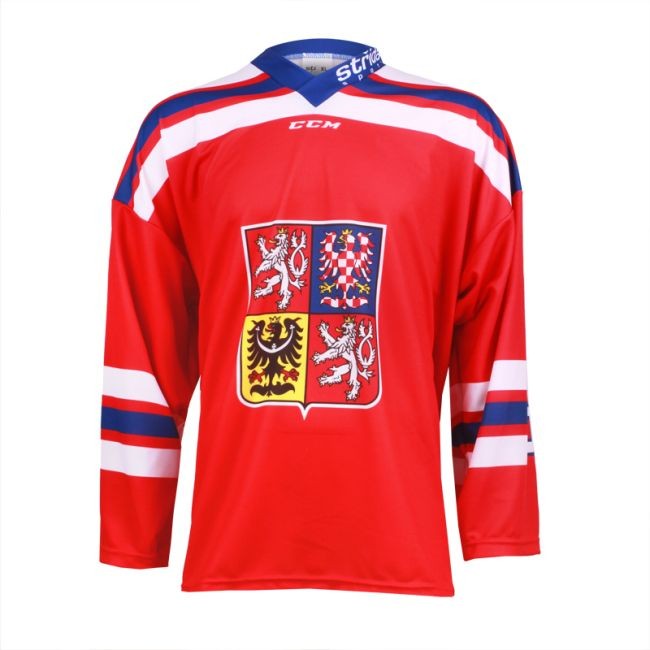 Dres CCM sublimace - červený Team - Czech Ice Hockey Team Dresy