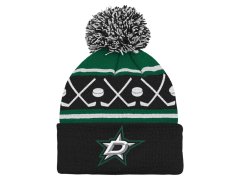 Dallas Stars dětská zimní čepice Face-Off Cuff Pom