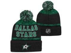 Dallas Stars dětská zimní čepice Puck Pattern Cuffed Pom