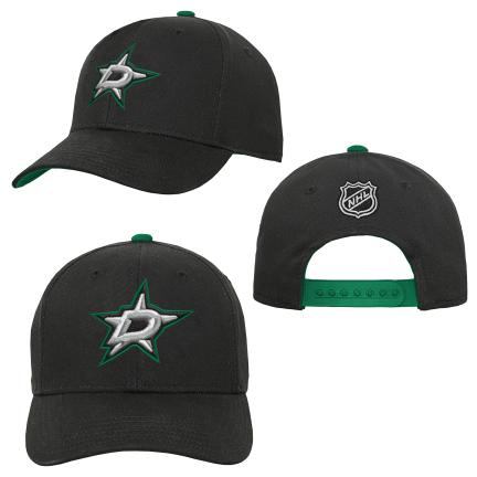 Dallas Stars dětská čepice baseballová kšiltovka Precurved Snap - Dallas Stars dětské oblečení