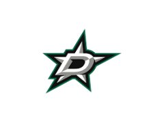 Dallas Stars magnetka Akryl Primary Logo