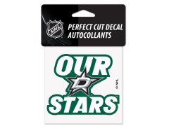 Dallas Stars samolepka Perfect Cut Decal SLOGAN