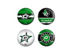 Dallas Stars placka Button 4 Pack