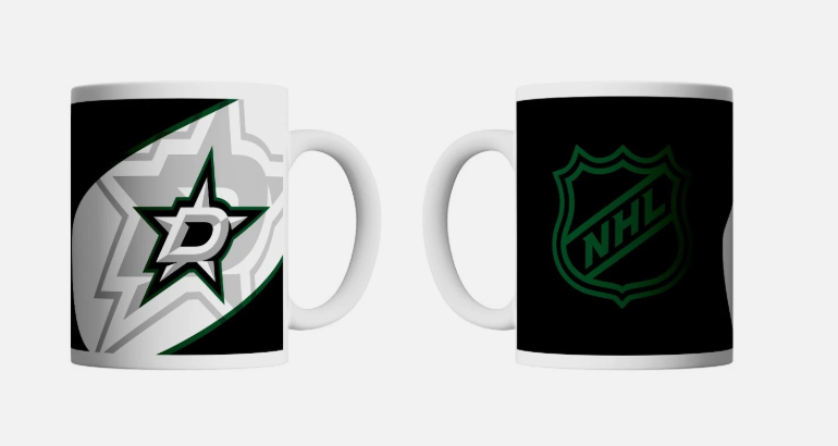 Dallas Stars hrníček SHADOW LOGO (330ml)
