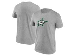 Dallas Stars pánské tričko Primary Logo Graphic T-Shirt Sport Gray Heather