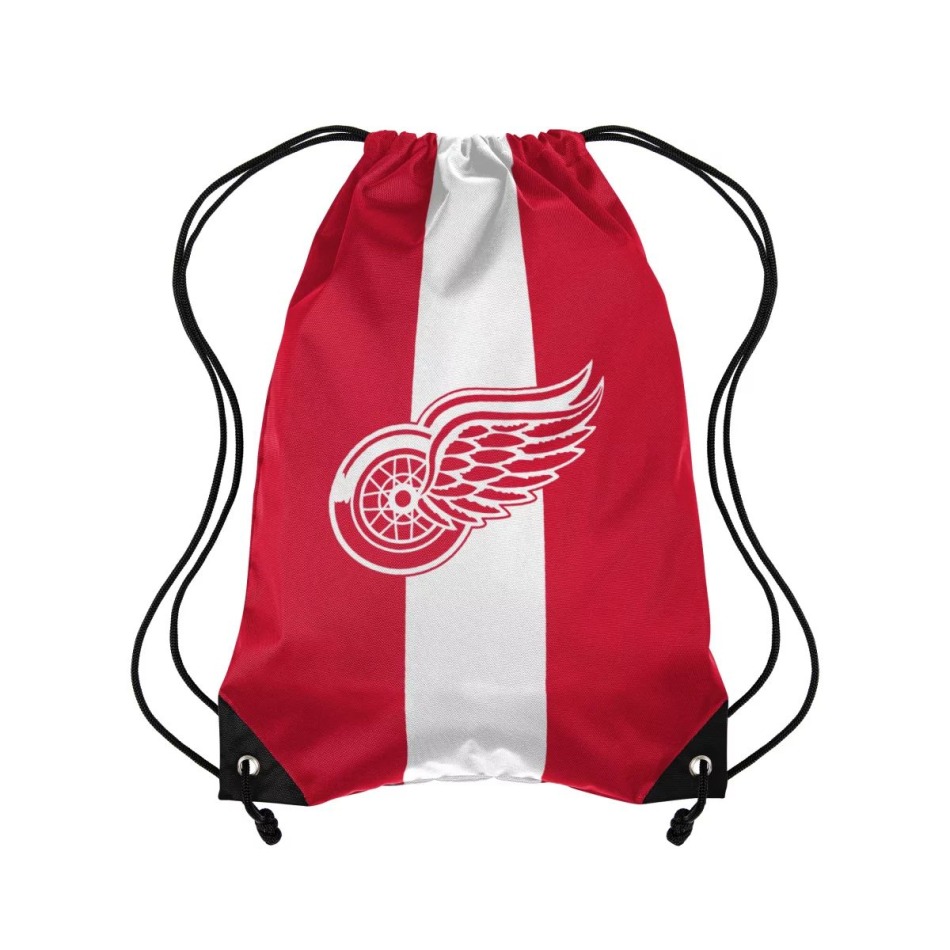 Detroit Red Wings gymsak FOCO Team Stripe Drawstring Backpack - Detroit Red Wings batohy, tašky, vaky