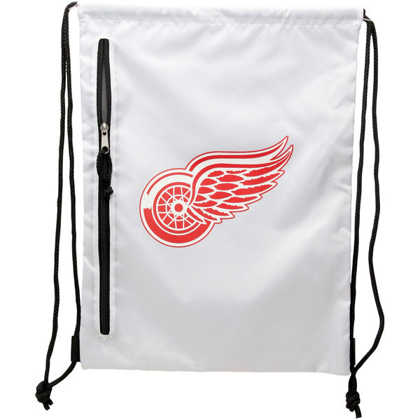 Detroit Red Wings pytlík gym bag white Chalk - Detroit Red Wings batohy, tašky, vaky