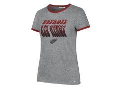 Detroit Red Wings dámské tričko Letter Ringer grey