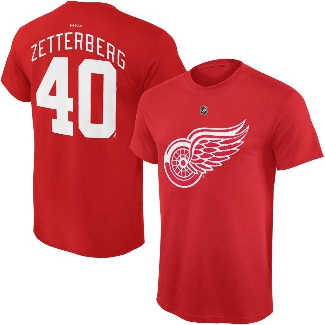 Dětské tričko Henrik Zetterberg NHL Name & Number Wings - Detroit Red Wings Dětská trička