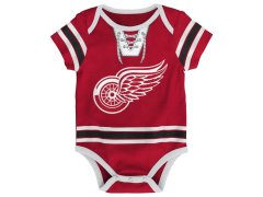 Dětské body Detroit Red Wings NHL Hockey Pro Creeper – Blank