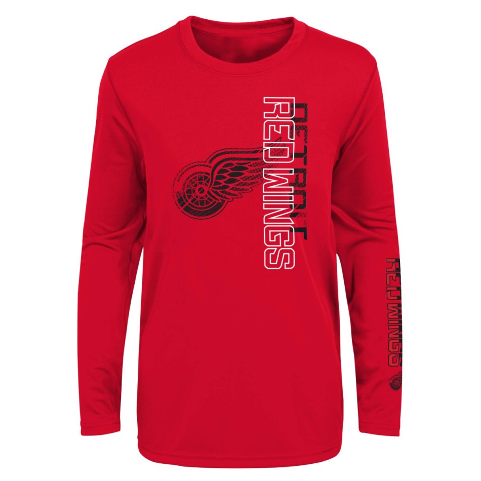 Detroit Red Wings dětské tričko s&nbsp;dlouhým rukávem gameday ready ultra - dětské oblečení