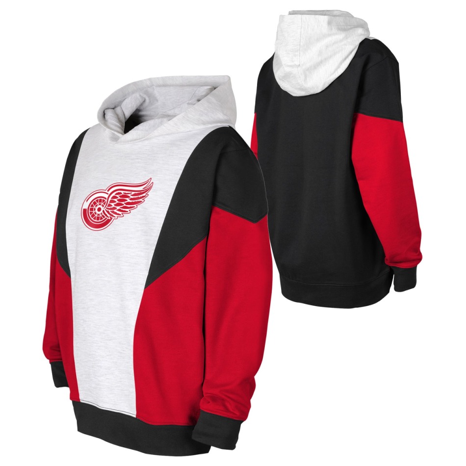 Detroit Red Wings dětská mikina s&nbsp;kapucí Champion League Fleece Hood - Detroit Red Wings dětské oblečení