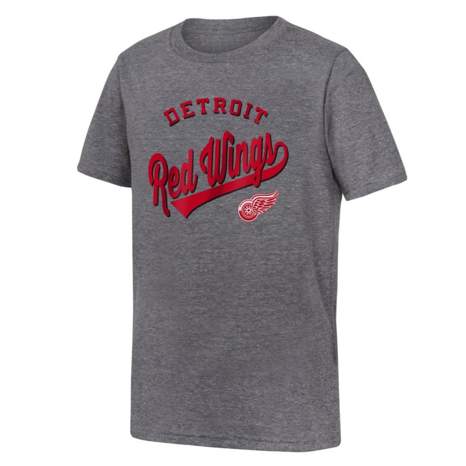 Detroit Red Wings dětské tričko Classic Ss Triblend Tee - Detroit Red Wings dětské oblečení