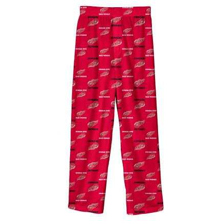 Detroit Red Wings dětské pyžamové kalhoty Colored Printed Pant - Detroit Red Wings dětské oblečení