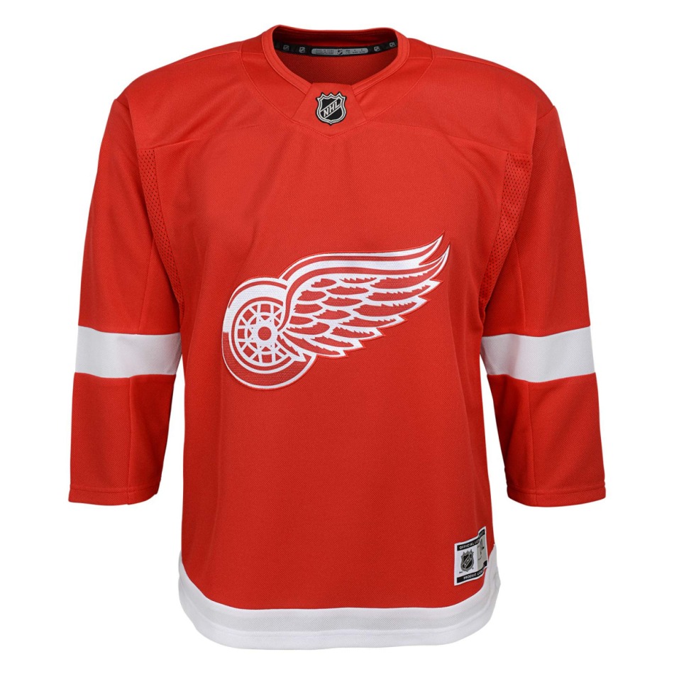 Detroit Red Wings dětský hokejový dres premier home - Detroit Red Wings dětské oblečení