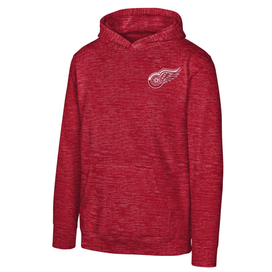 Detroit Red Wings dětská mikina NHL Power Up Ultra Fleece - Detroit Red Wings dětské oblečení