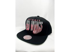 Detroit Red Wings čepice flat kšiltovka Line Work Snapback Vntg