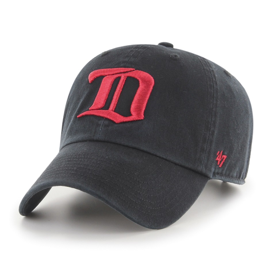 Detroit Red Wings čepice baseballová kšiltovka 47 CLEAN UP black - Detroit Red Wings kšiltovky, čepice, rukavice