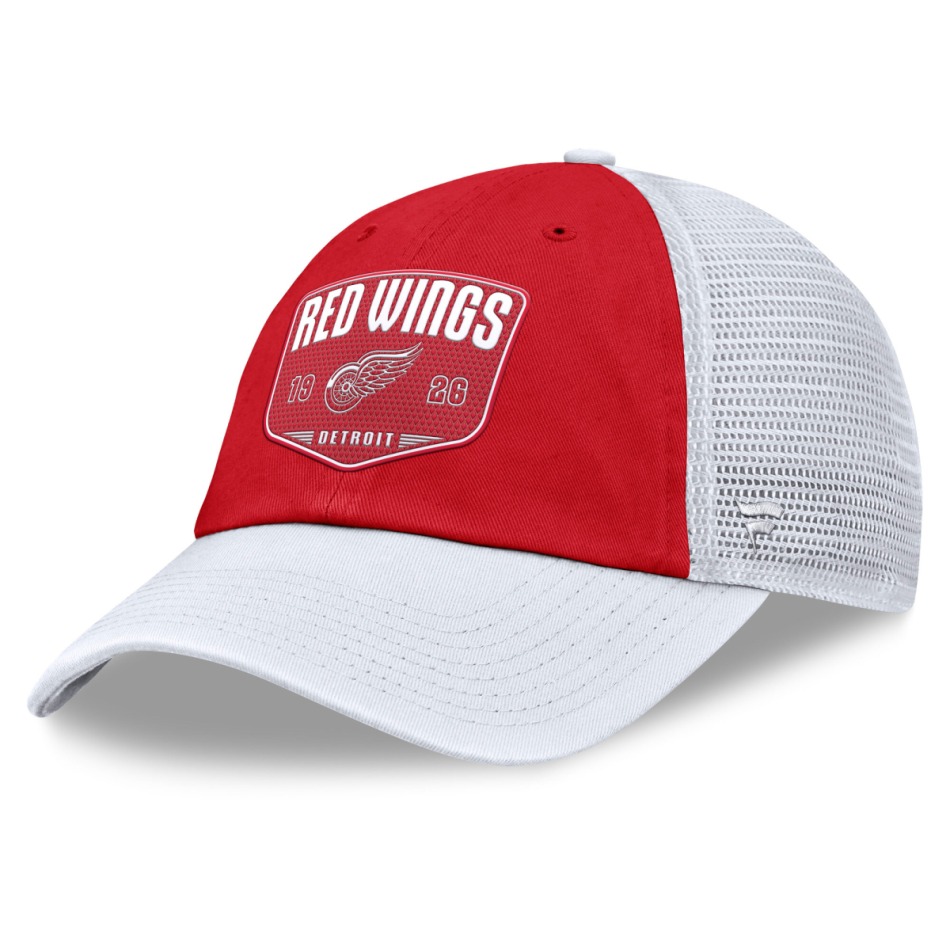 Detroit Red Wings čepice baseballová kšiltovka A/CAP Structured Adjustable Meshback - Detroit Red Wings kšiltovky, čepice, rukavice