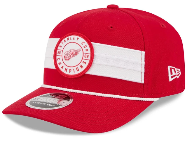 Pánská kšiltovka Detroit Red Wings NHL New Era 970SS Champion 26 - Detroit Red Wings kšiltovky, čepice, rukavice
