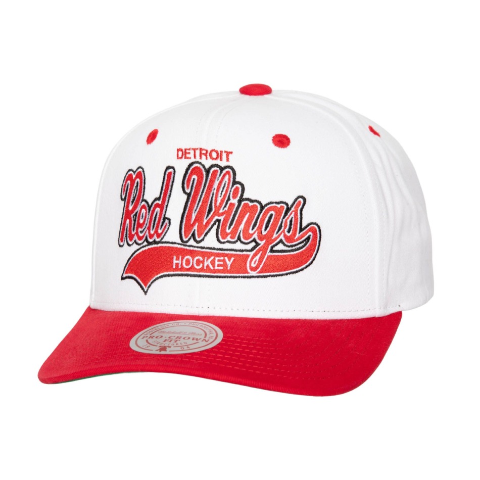 Detroit Red Wings čepice baseballová kšiltovka Tail Sweep Pro Snapback Vintage - Detroit Red Wings kšiltovky, čepice, rukavice