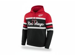 Detroit Red Wings pánská mikina s kapucí Head Coach Hoodie Current Logo black